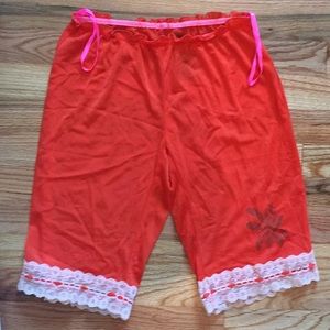 Free people slip shorts